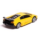 Машина металлическая LAMBORGHINI MURCIELAGO LP 670-4 SV, 1:64, цвет жёлтый - фото 4961862