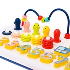 Развивающая игрушка «Весёлые игры», цвет синий - фото 42870343