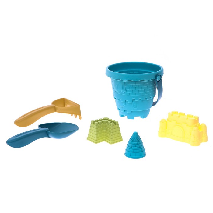 Песочный набор «Строитель замков», 6 предметов, МИКС 53336