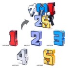 Робот-трансформер "Робо цифры - 4",МИКС , в ПАКЕТЕ - Фото 5
