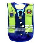 Игровой набор для мальчиков «ДПС», (жилет, жезл, свисток, удостоверение), в пакете - фото 24411206