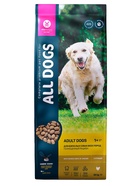 Сухой корм ALL DOGS для взрослых собак, курица, 20 кг - Фото 1