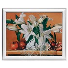 Картина "Белый букет" 20х25 (22х27) см - Фото 1