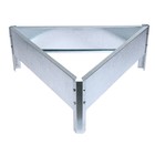 Клумба оцинкованная, 70×15 см, «Терция», Greengo - Фото 8