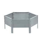 Клумба оцинкованная, d=60 см, высота бортика 15 см, Greengo - Фото 9