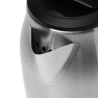 УЦЕНКА Чайник электрический Luazon LSK-1803, металл, 1.8 л, 1800 Вт, серебристый - Фото 2