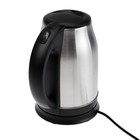 УЦЕНКА Чайник электрический Luazon LSK-1803, металл, 1.8 л, 1800 Вт, серебристый - Фото 6