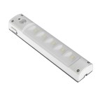 УЦЕНКА Светильник светодиодный с датчиком движения, 5 LED, 2 Вт, от батареек 3*AAA, 6500К, белый 4 - фото 14207791