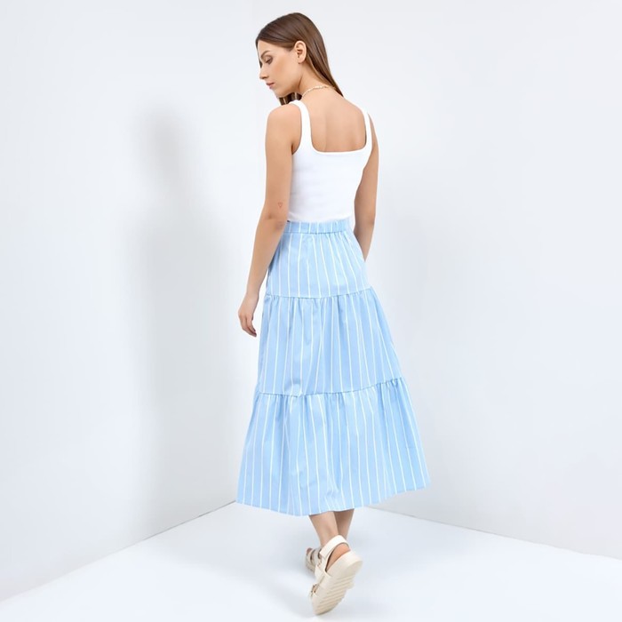 Юбка женская, цвет голубой, размер 42 53343