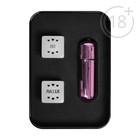 Вибропуля в секс игре для пар «Ахи вздохи. Плоды страсти», (2 неоновых кубика, вибропуля), 18+ - Фото 2