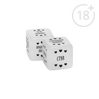 Вибропуля в секс игре для пар «Ахи вздохи. Плоды страсти», (2 неоновых кубика, вибропуля), 18+ - Фото 3