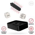 Вибропуля в секс игре для пар «Во власти страсти. Секреты наслаждения», (2 неоновых кубика, вибропуля), 18+ - Фото 1