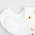 Носки женские MINAKU «Персики», цвет белый, размер 36-39 (23-25 см) - Фото 2