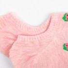 Носки женские MINAKU «Клубника», цвет розовый, размер 36-39 (23-25 см) - Фото 2
