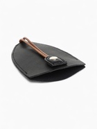 Ключница карманная с кольцом, размер 11.5×7.5×0.3 см, чёрная - Фото 2