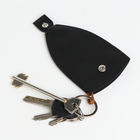 Ключница, длина 11.5 см, кольцо, цвет чёрный - Фото 3