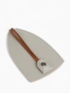 Ключница карманная с кольцом, размер 11.5×7.5×0.3 см, серо-бежевая - Фото 1