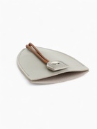 Ключница карманная с кольцом, размер 11.5×7.5×0.3 см, серо-бежевая - Фото 2