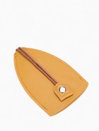 Ключница карманная с кольцом, размер 11.5×7.5×0.3 см, жёлтая - Фото 3