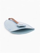 Ключница карманная с кольцом, размер 11.5×7.5×0.3 см, голубая - Фото 3