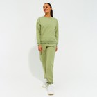 Костюм женский (свитшот, брюки) MINAKU: Casual Collection цвет фисташковый, р-р 42 - фото 808890616 Костюм женский (свитшот, брюки) MINAKU: Casual Collection цвет фисташковый, р-р 42 - фото 808890616