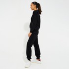 Костюм женский (свитшот, брюки) MINAKU: Casual Collection цвет чёрный, размер 50 7688198