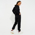 Костюм женский (свитшот, брюки) MINAKU: Casual Collection цвет чёрный, размер 50 7688198