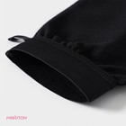 Мочалка - варежка для тела массажная Доляна, цвет чёрный - Фото 3