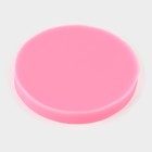 Молд для заливки Доляна «Цветы», силикон, d=7.5 см, розовый - Фото 3