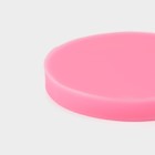 Молд для заливки Доляна «Цветы», силикон, d=7.5 см, розовый - Фото 5