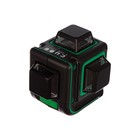 Уровень лазерный ADA CUBE 3-360 GREEN Basic Edition А00560, до 40 м, 3 луча, 635 Нм - Фото 3