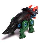 Конструктор винтовой «Динозавр», в клетке, цвет тёмно-зелёный 7782500