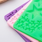 Молд для заливки Доляна «Морской узор», силикон, 9 ячеек, 19×12 см, МИКС - Фото 4