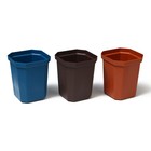 Горшок для рассады, 300 мл, 7.5 × 7.5 × 9 см, МИКС - Фото 3