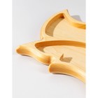 Менажница деревянная авторская Adelica «Лист», 35×20×2,2 см, цельный массив кедра 7689953