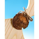 Доска разделочная авторская Adelica, 17×38×2.5 см, с эпоксидной пищевой смолой, дерево цельный кедр, рисунок МИКС - Фото 3