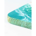 Доска разделочная авторская Adelica, 17×38×2.5 см, с эпоксидной пищевой смолой, дерево цельный кедр, рисунок МИКС - Фото 5