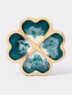 Менажница авторская с эпоксидной пищевой смолой Adelica, 22,5×22,5 см, цельный кедр, рисунок МИКС - Фото 8