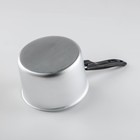 Ковш алюминиевый с крышкой Consul, 1,5 л, d=14 см, пластиковая ручка - Фото 4