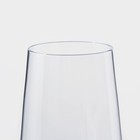 Бокалы для шампанского Magistro «Градиент», 250 мл, 7.5×26 см, набор 2 шт., стекло, серые, прозрачные - Фото 4