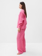 Комплект домашний женский (рубашка, брюки) KAFTAN Basic размер 40-42, розовый 7732881 - фото 14353636