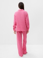 Комплект домашний женский (рубашка, брюки) KAFTAN Basic размер 40-42, розовый 7732881 - фото 14353637