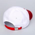 Кепка детская для девочки Cool girl, цвет белый, р-р 52-54 - Фото 4