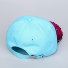 Кепка детская Panda, голубая, р-р. 52-54 - фото 21524745