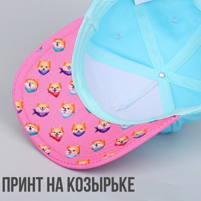 Кепка детская для девочки Hug me, р-р 52-54 см