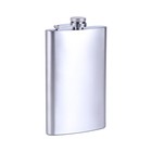 Подарочный набор 5 в 1, фляжка 300 мл, рюмки 30 мл, воронка 2.5×3.5 см, карты 54 шт., металл, пластик - Фото 2