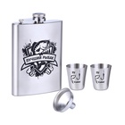 Подарочный набор «Лучший рыбак», 4 в 1, фляжка 240 мл, стопка 30 мл, воронка, 2.5×3.5 см - Фото 2