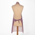 Фартук Этель "Однотонный" цв.розовый 65 х70см, 100% п/э - фото 804768806