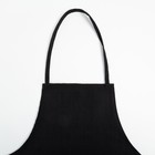 Фартук Доляна "Классика", цв.черный, 80*60 см, 100% п/э - Фото 2