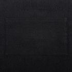 Фартук Доляна "Классика", цв.черный, 80*60 см, 100% п/э - Фото 3